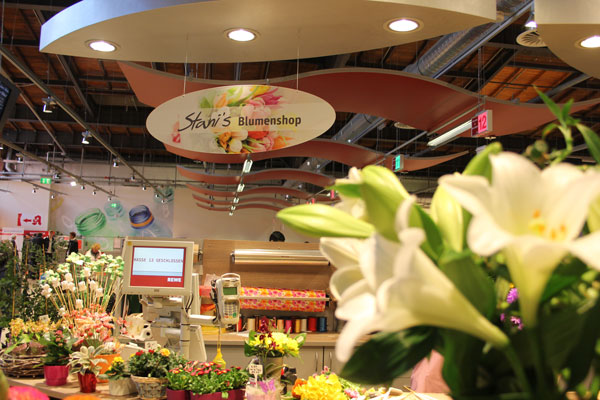 Stanislwaskis Blumenshop im Rewe-Center