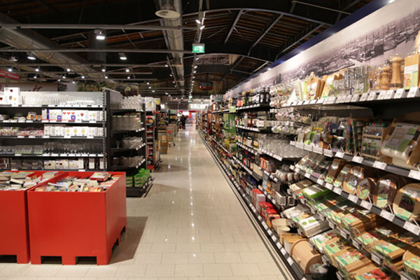 Non-Food Bereich im Rewe-Center Stanislwaski & Laas