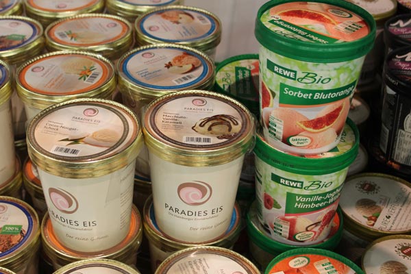 Gefrorene Süßspeisen